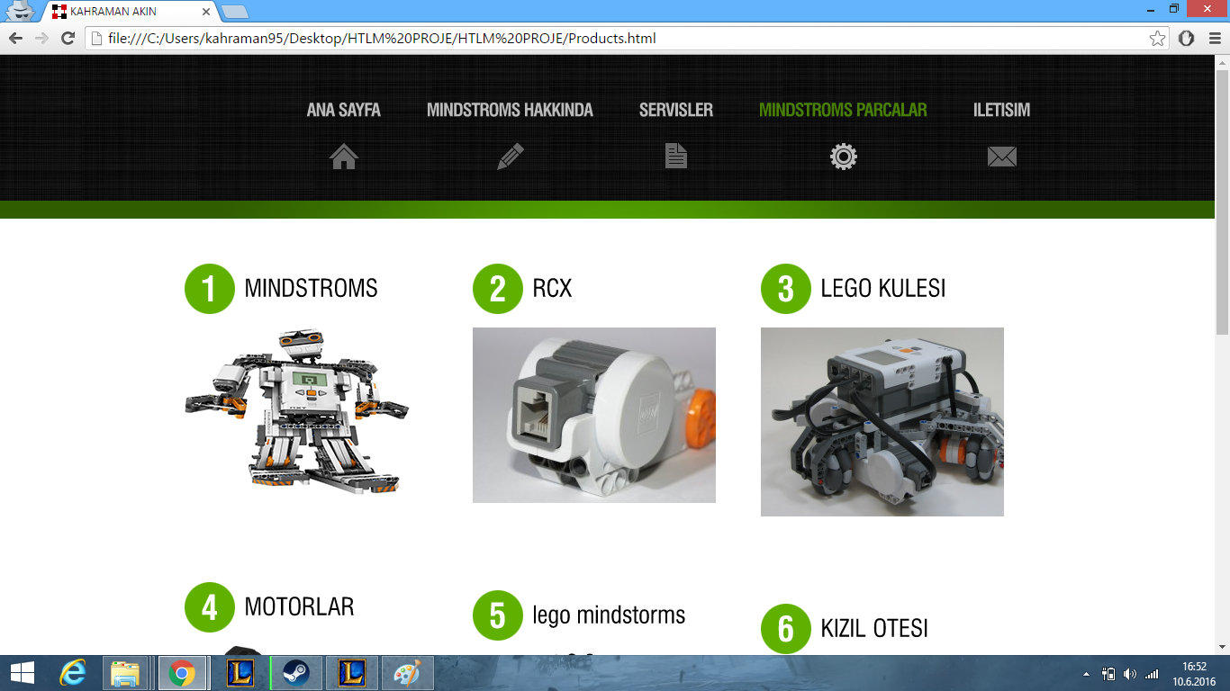 MINDSTROMS BLOG SAYFASI