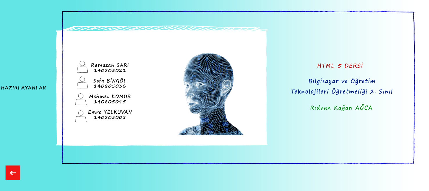 Yapay Zeka (HTML5 - Animation)