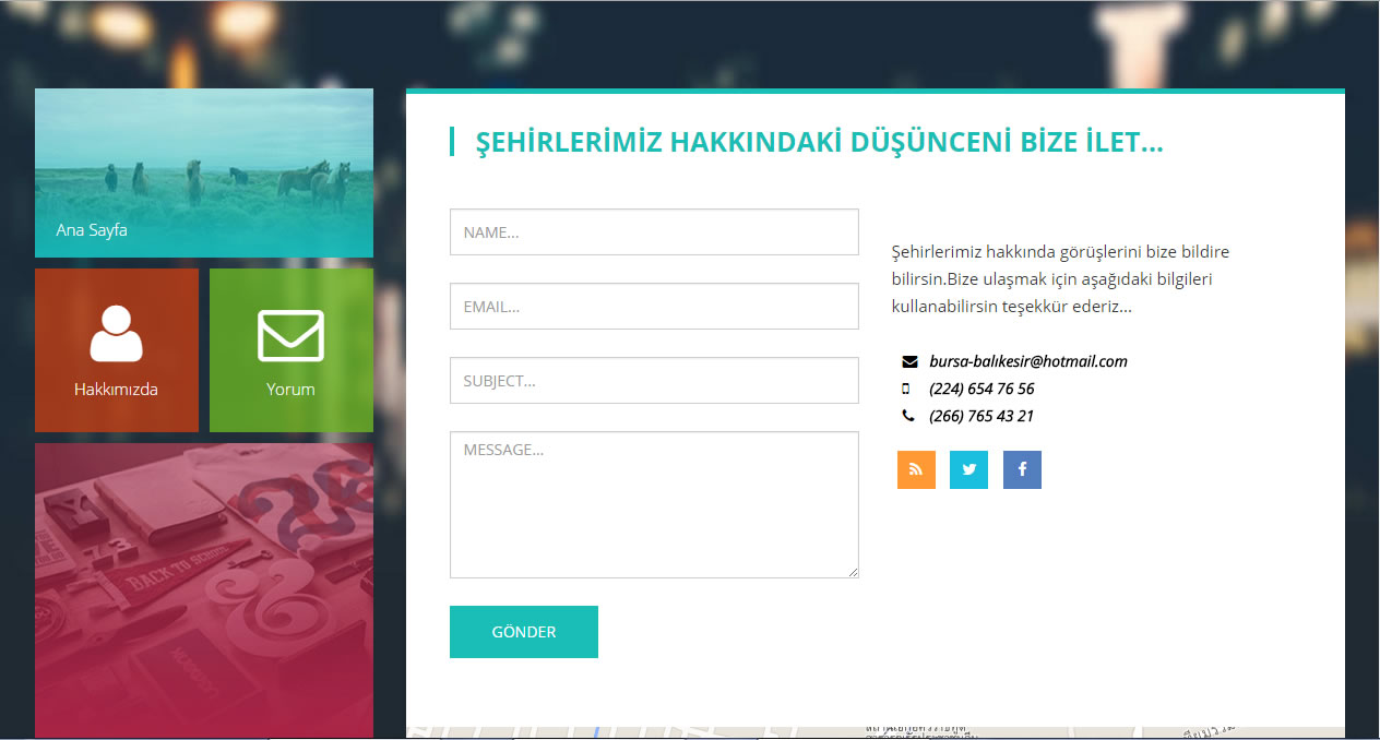 Bursa-Balıkesir Bloğu