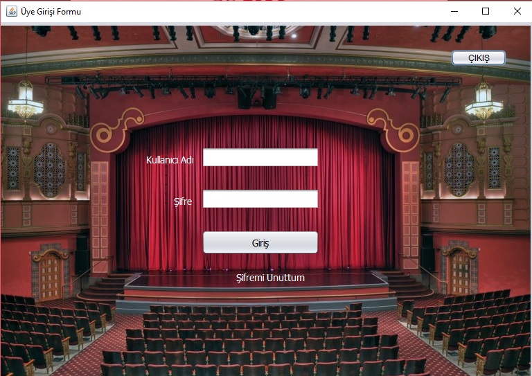 Tiyatro Bilet Otomasyon Sistemi