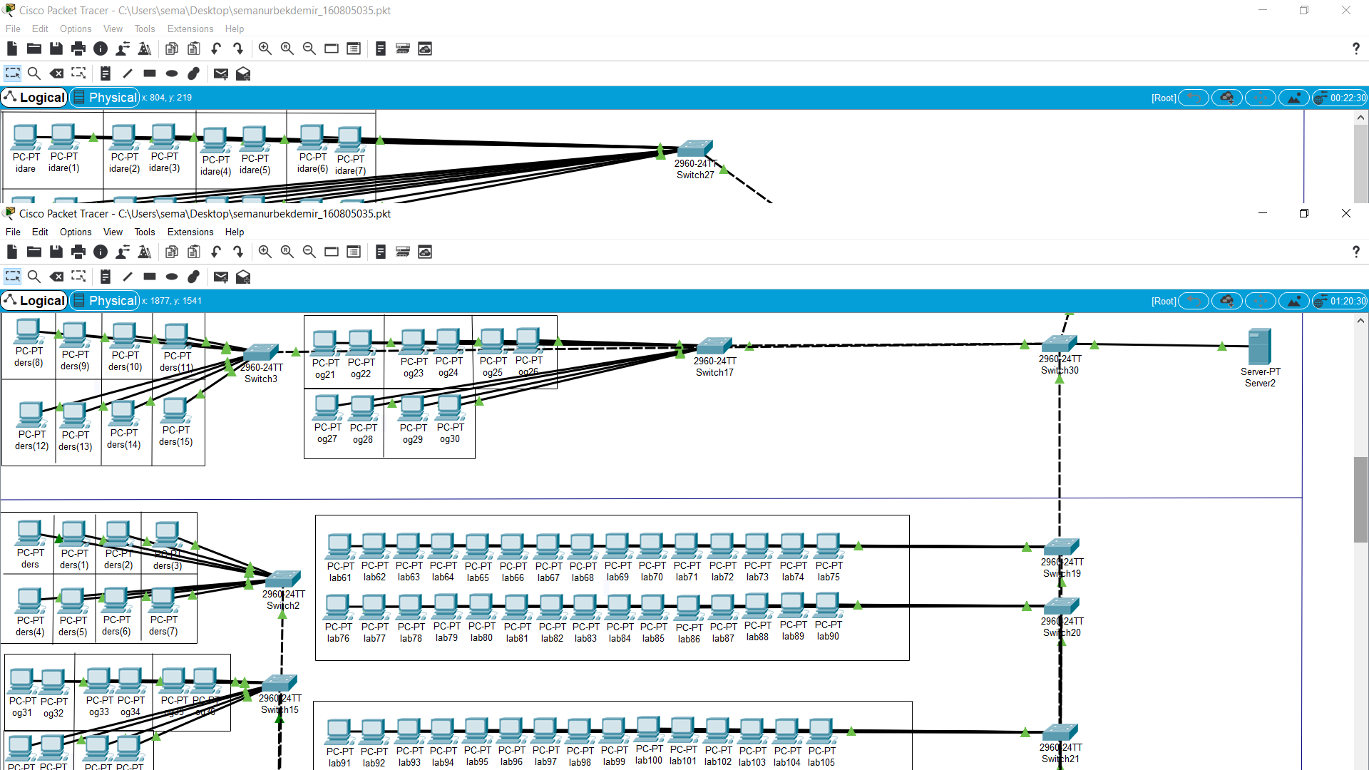 Veterinerlik Fakülte Binası Ağ Kurulumu