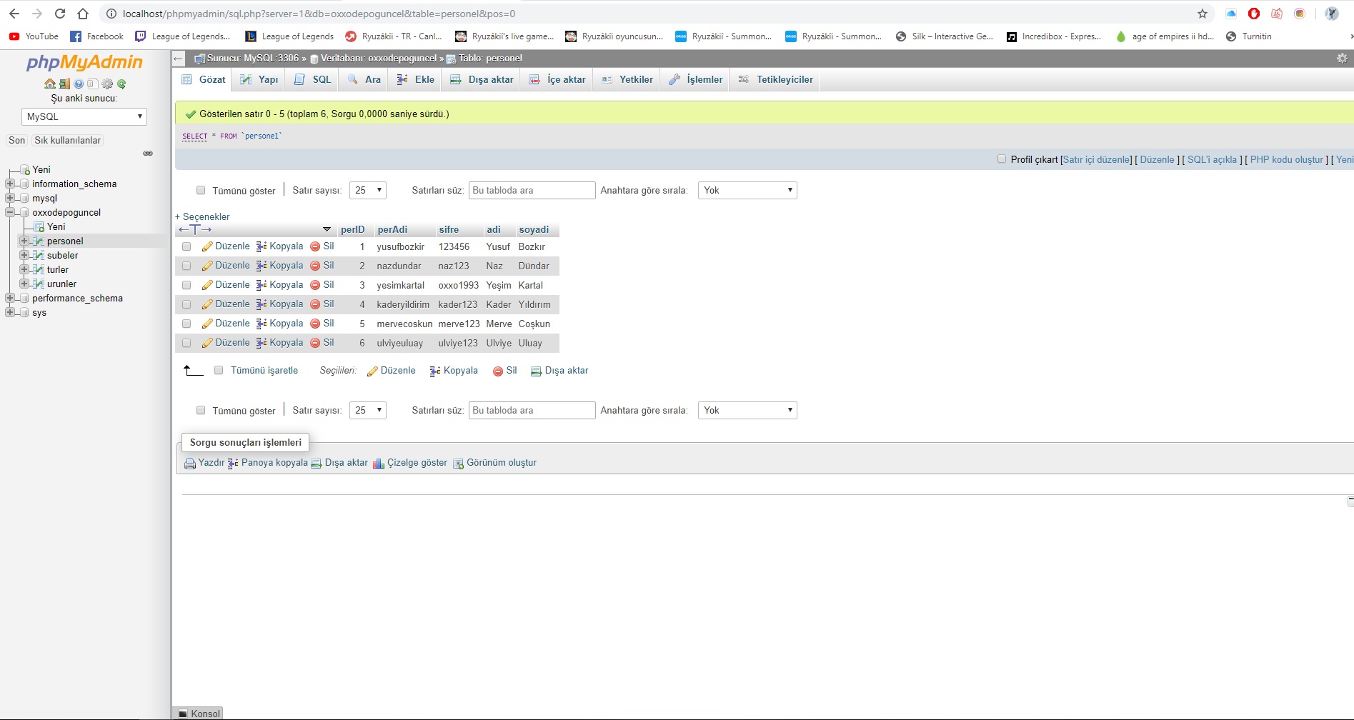 OXXO DEPO SİSTEMİ-160805033 YUSUF BOZKIR-160805010 FERHAT GÜVENBAŞ