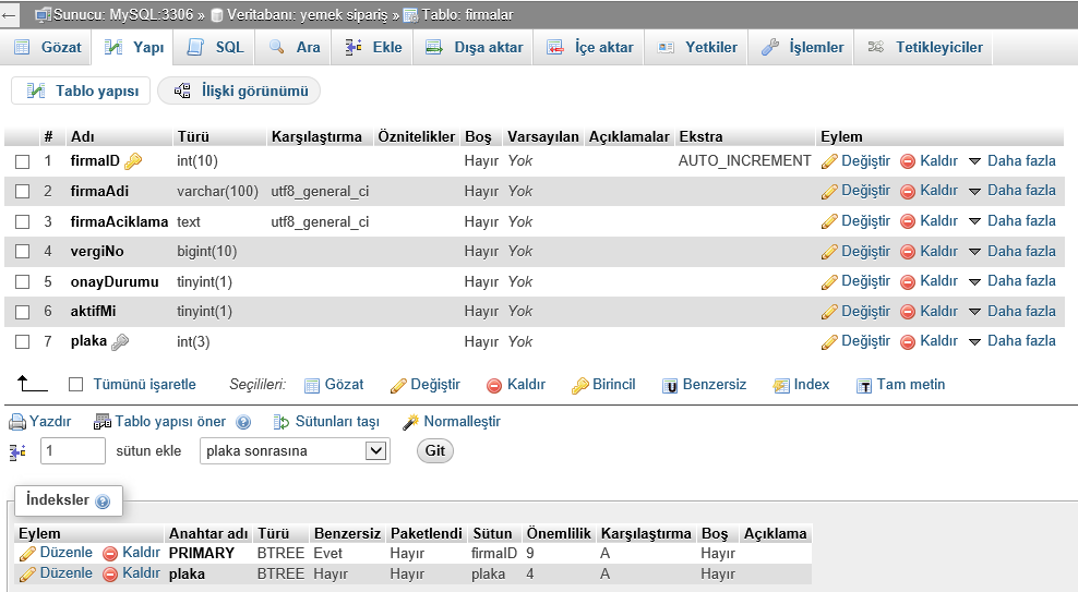 Veri Tabanı Final Projesi