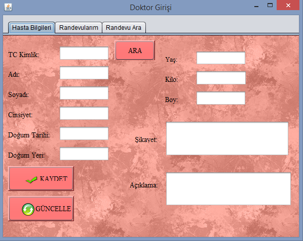 Diyetisyen Otomasyonu