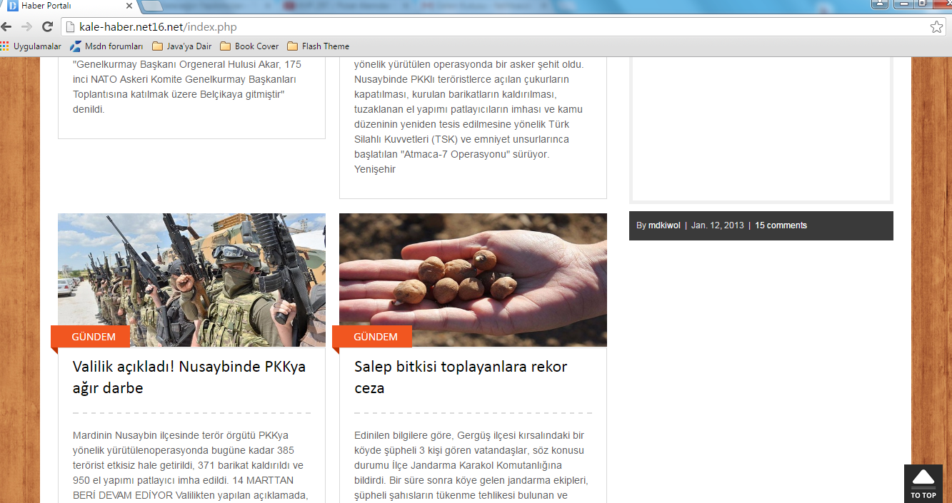 Haber Portalı Otomasyonu