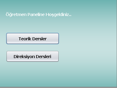 Sürücü Kursu Otomasyonu